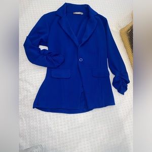 2Sable Blue Blazer